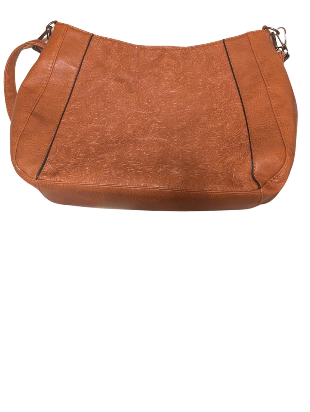 Sam & Hadley Embossed Crossbody Bag - Western - Boho Style - Brown - Picture 6 of 11